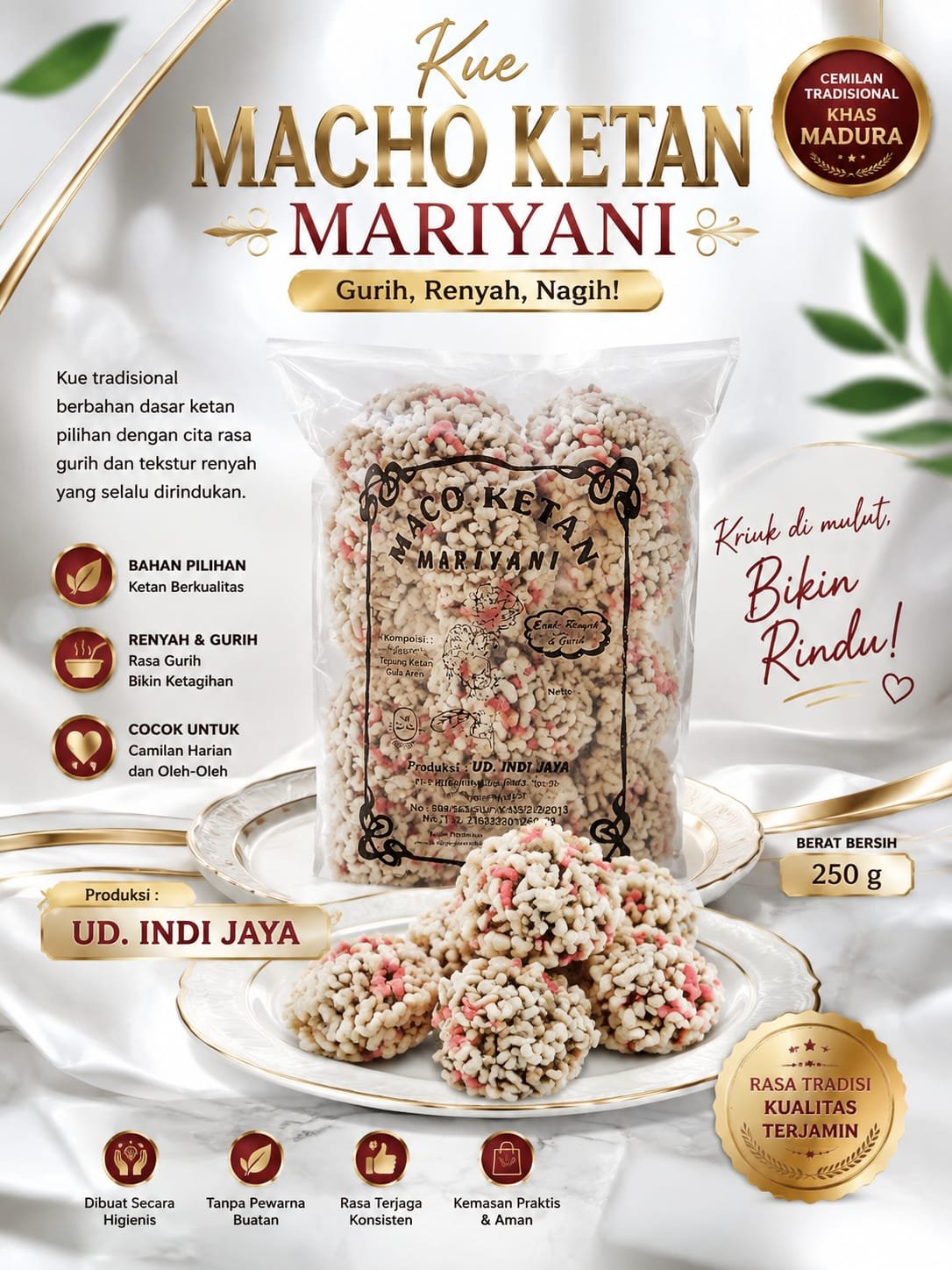 KUE MACHO